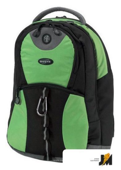 Изображение Городской рюкзак Mission N11638N (черный/зеленый)