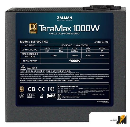 Изображение Блок питания TeraMax 1200W ZM1200-TMX