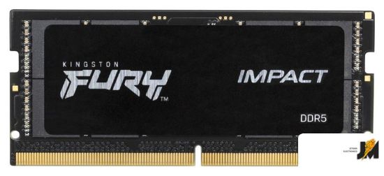 Изображение Оперативная память FURY Impact 8ГБ DDR5 SODIMM 4800 МГц KF548S38IB-8