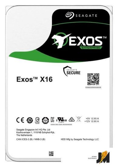 Изображение Жесткий диск Exos X16 16TB ST16000NM001G