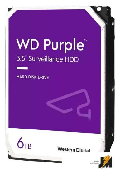 Изображение Жесткий диск Purple 6TB WD64PURZ