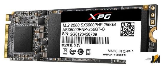Изображение SSD XPG SX6000 Pro 256GB ASX6000PNP-256GT-C