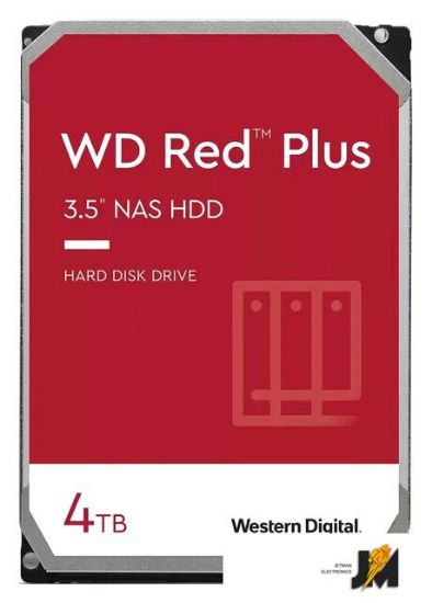 Изображение Жесткий диск Red Plus 4TB WD40EFPX