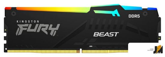 Изображение Оперативная память FURY Beast RGB 32ГБ DDR5 4800 МГц KF548C38BBA-32