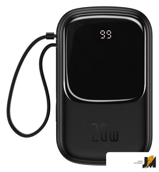 Изображение Внешний аккумулятор Qpow Digital Display 20000mAh (черный)