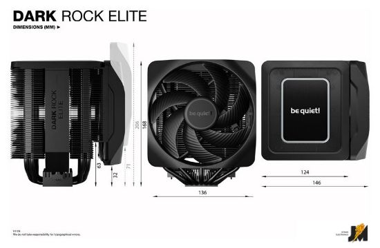 Изображение Кулер для процессора Dark Rock Elite BK037