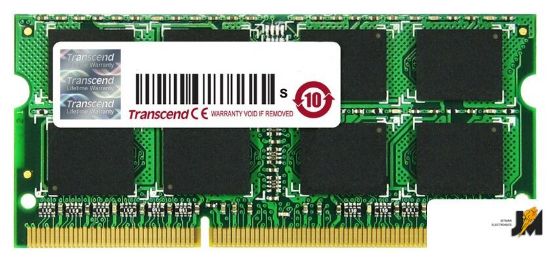 Изображение Оперативная память JetRam 4GB DDR3 SO-DIMM PC3-12800 (TS512MSK64V6N)