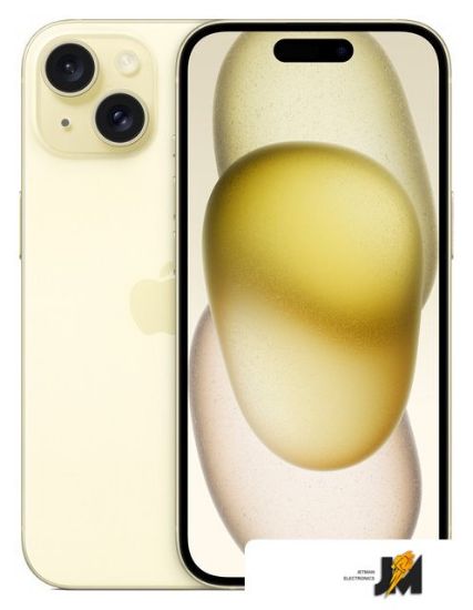 Изображение Смартфон iPhone 15 Dual SIM 256GB (желтый)