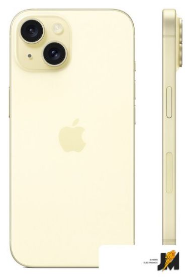 Изображение Смартфон iPhone 15 Dual SIM 256GB (желтый)