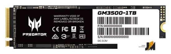 Изображение SSD Predator GM3500 1TB BL.9BWWR.102