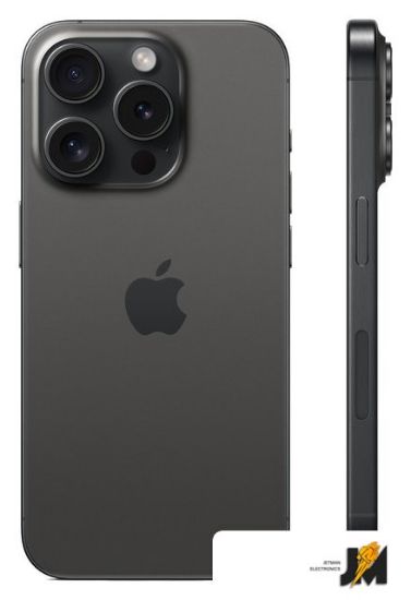 Изображение Смартфон iPhone 15 Pro Dual SIM 256GB (черный титан)